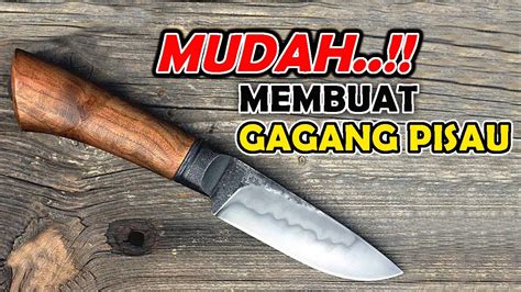 Rahasia Membuat Gagang Pisau Dari Kayu Bekas Youtube