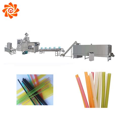 Edible Straw Machine Drinking Rice Straw Extrusion Processing Machine