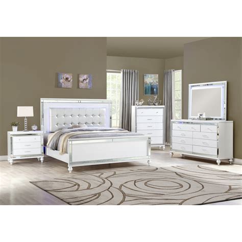 Rosdorf Park Berthier Upholstered Standard 4 Piece Bedroom Set