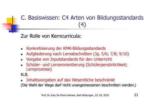 Modul Basiswissen Bildungsstandards Und Kompetenzorientierung Ppt