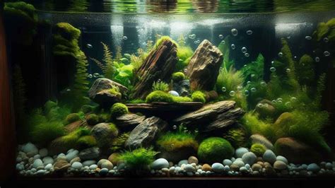 8 Inspirasi Desain Aquascape Batu Dan Kayu Yang Memukau Untuk Pemula