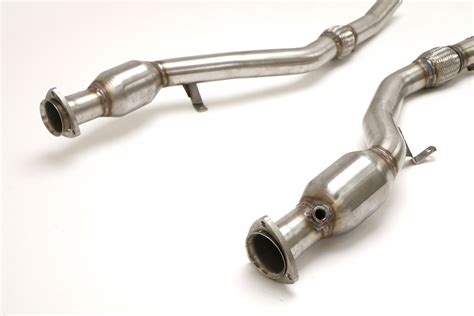 Audi B6 B7 S4 Quattro Downpipes With High Flow Cats 4 2L Tiptronic