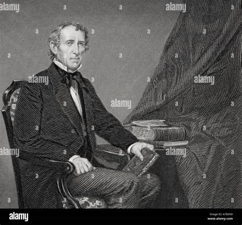 John Tyler 1790 1862 10th President Of The United States Of America