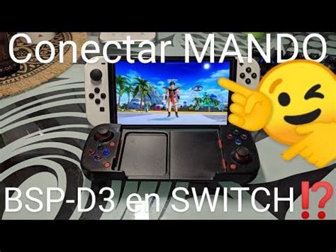 Como CONFIGURAR GAMEPAD BSP D3 en NINTENDO SWITCH FÁCIL y RÁPIDO