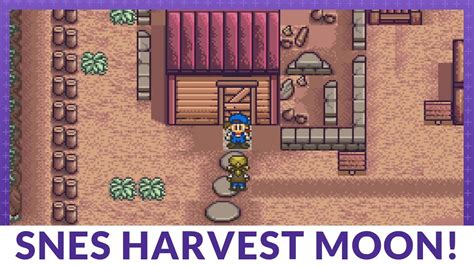 FIRST TIME Playing Harvest Moon SNES Does It Hold Up YouTube