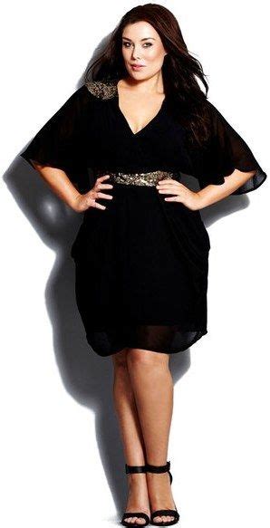 City Chic Sequin Wrap Dress Plus Size Plus Size Fashion Plus Size