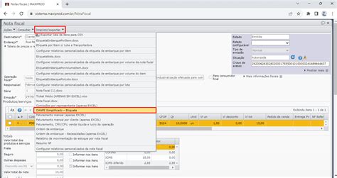 Como Gerar O DANFE Modelo Simplificado Das Notas Fiscais Maxiprod