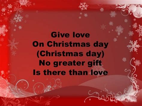 Give Love On Christmas Day