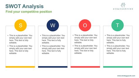 SWOT Analysis - Free PowerPoint Template