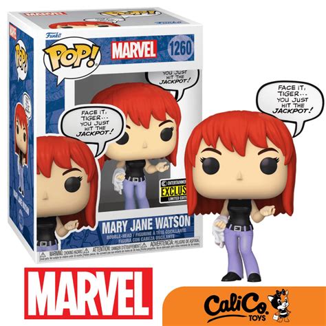 Funko POP! Marvel: Mary Jane Watson (Entertainment Earth Exclusive ...