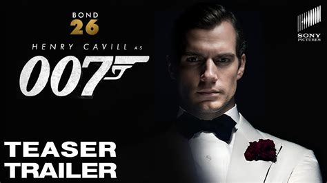 Bond Teaser Trailer Henry Cavill James Bond Movie Concept