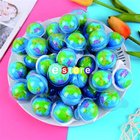 1 Toples Isi 50 Luvmi Bumi Bubble Gum Bumi Bubble Gum Halal Planet