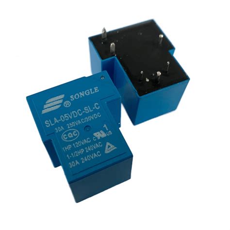 Relé 5V Songle SLA 05VDC SL C 250VAC 30VDC 30A