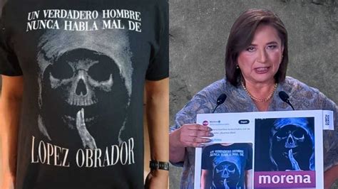 El origen de la playera de calavera de AMLO que salió en el debate