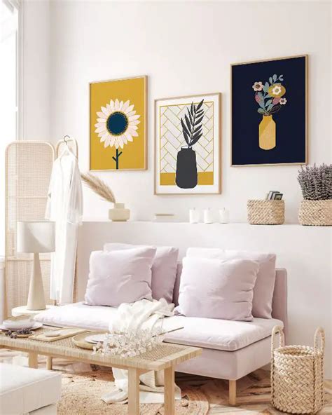 21+ Elegant Modern Wall art Ideas for Living Room - DrExplains