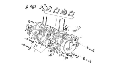 Vue Clat E Carters Moteur Derbi Motorkit