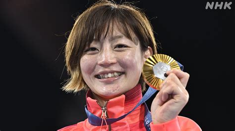 パリオリンピック 柔道 角田夏実 金メダル 女子48キロ級 パリ五輪日本勢初のメダル Nhk 柔道