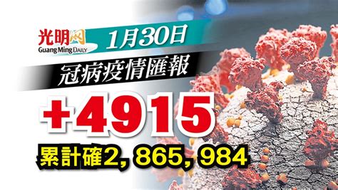 【每日疫情匯報】4915確診 病例有所減少 新型冠狀病毒 國內 2022 01 30 光明日报