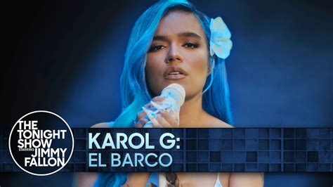 Karol G: EL BARCO | The Tonight Show Starring Jimmy Fallon - El Especial