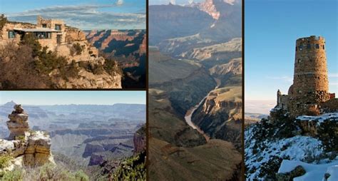 15 Breathtaking Grand Canyon South Rim Viewpoints - CanyonTours.com