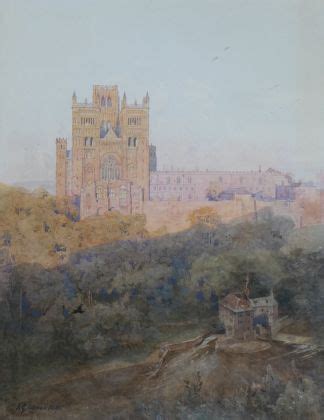 Durham Cathedral From South Street John Nicholson Fine Art