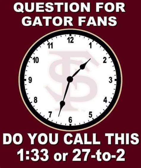 Fsu vs uf Memes