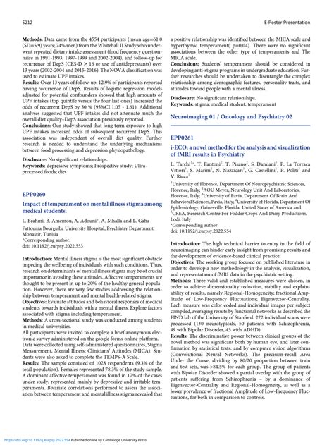 PDF I ECO A Novel Method For The Analysis And Visualization Of FMRI