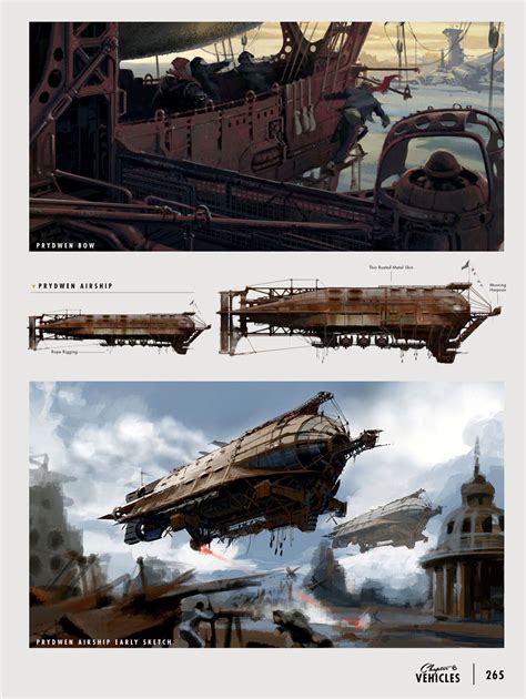 Fallout 4 | Concept Prydwen Airship | Fallout 4 concept art, Fallout ...