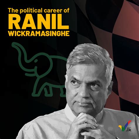 Political Career Of Ranil Wickremesinghe