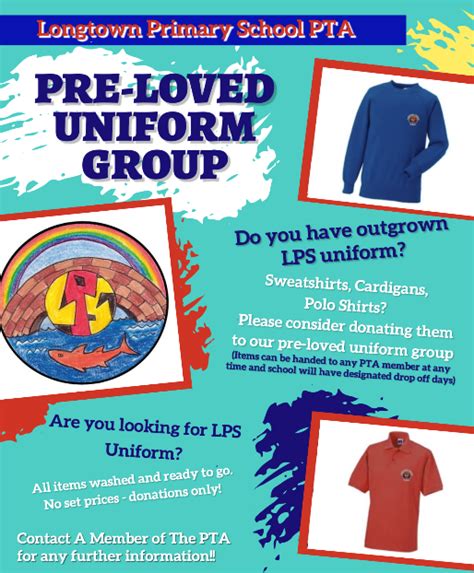 Pre Loved Uniform Sale Longtown Primary School