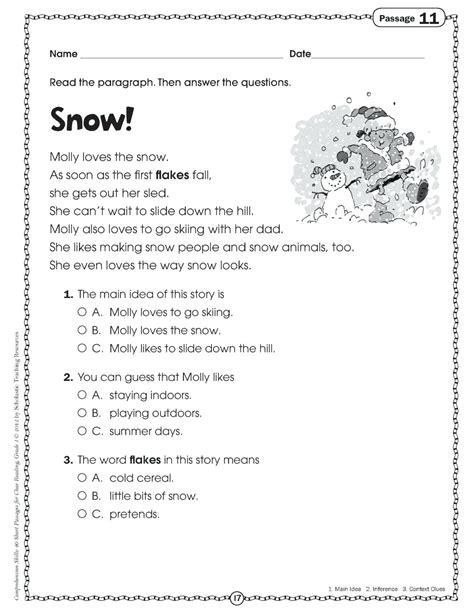 Printable Short Stories For 1st Graders