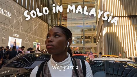 Solo Traveling Malaysia Kuala Lumpur The Pavilion Mall Vlog Part 2