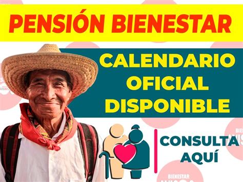 Atenci N Secretar A Del Bienestar Da A Conocer Calendario Oficial