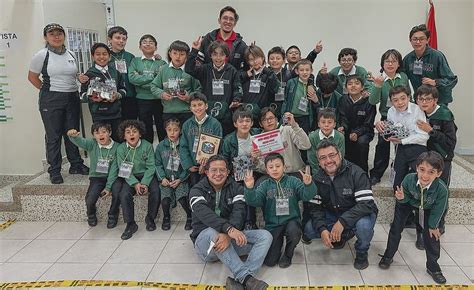 Estudiantes Del Colegio Jord N De Sajonia Triunfan En Concurso De Rob Tica