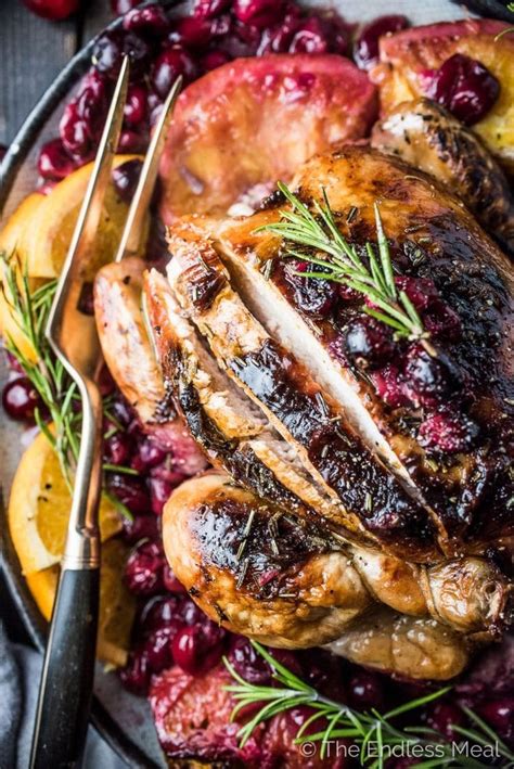 SAVE FOR LATER This Crazy Delicious Orange Cranberry Roast Chicken Is