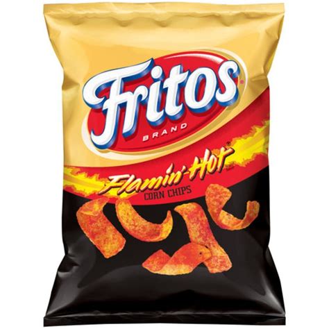 Frito Lay Fritos Flamin Hot Corn Chips 9 25oz Bag