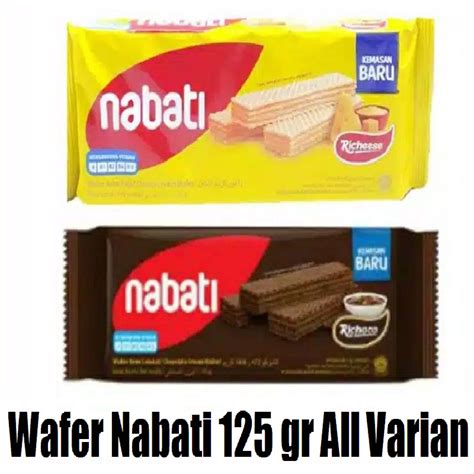 Jual Wafer Nabati Gr All Varian Pma Shopee Indonesia