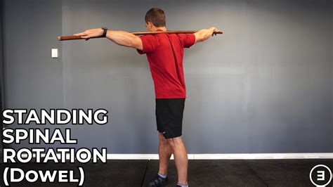 Standing Spinal Rotation Dowel Youtube