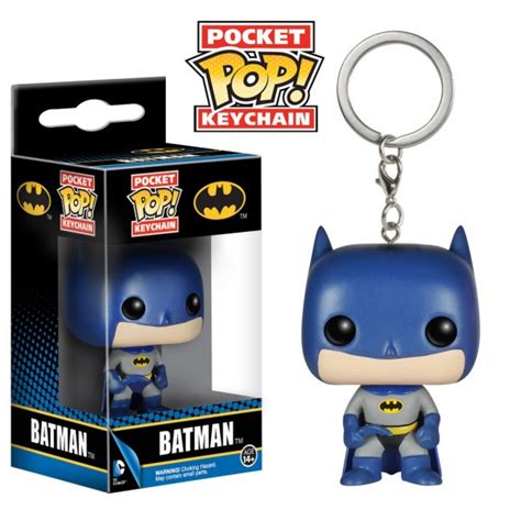 Batman Pocket Pop Keychains Batman Bleu 75th Anniversary