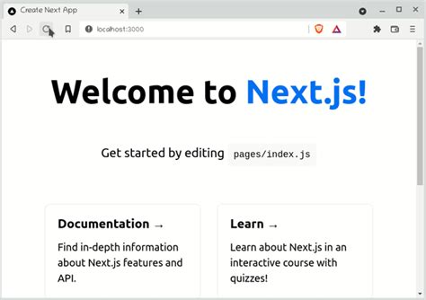 Next Js Installation Geeksforgeeks