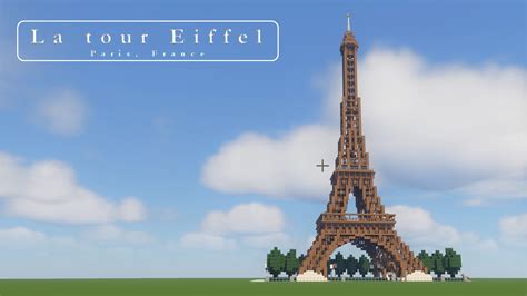 Minecraft Tour Eiffel