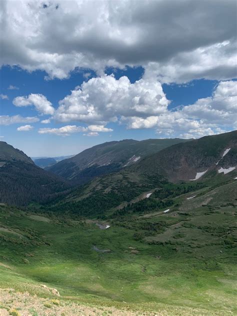 Colorado Hiking Summer Mountains View Hiking Summer Colorado