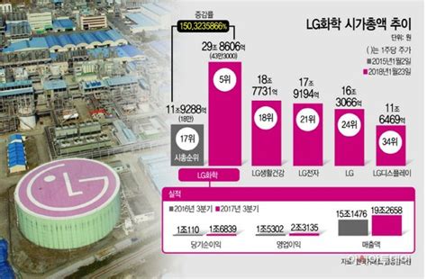 시총 5위 Lg화학그룹 내 新성장동력 핵심 부상 네이트 뉴스