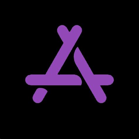 purple app store logo | Ícones, Aleatória