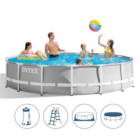 Intex 26724 bazen Prism Frame, 457 × 107 cm