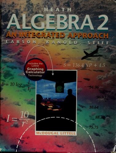 Algebra 2 Book Mcdougal Littell