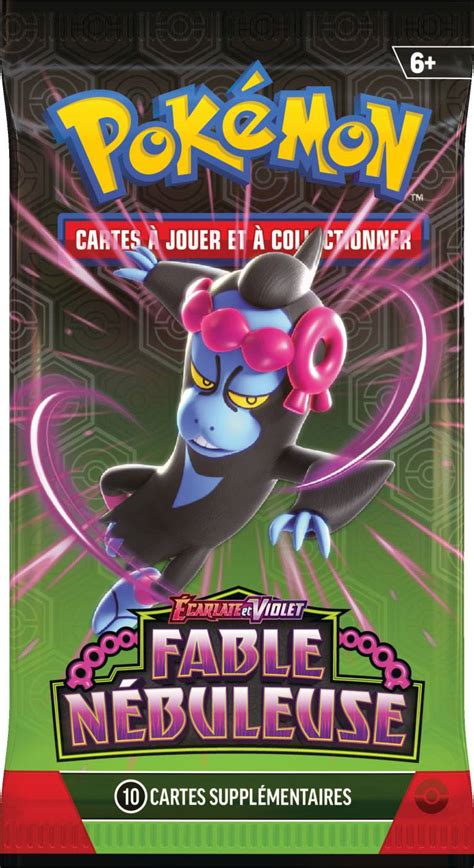 L extension Écarlate et Violet Fable Nébuleuse du JCC Pokémon se dévoile