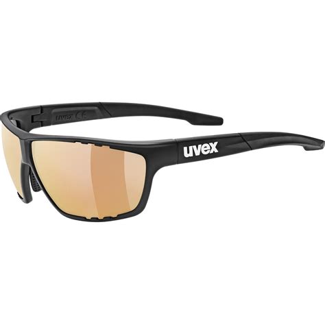 Uvex Sportstyle 706 CV V Brille Black Matt Litemirror Red Colorvision