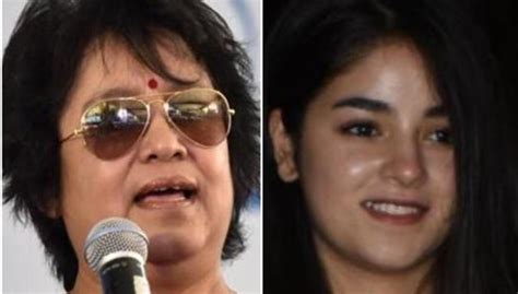 Zaira Wasim’s retirement from acting is ‘moronic’, says Taslima Nasrin, Bollywood weighs in ...