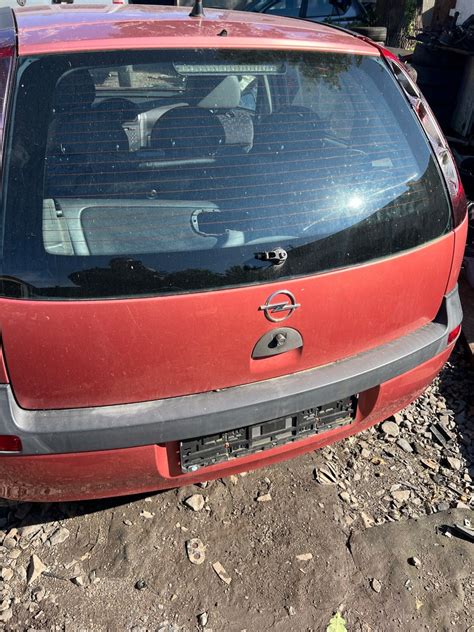 Opel Corsa C Klapa Baga Nika Ty Tylna Hb D Z